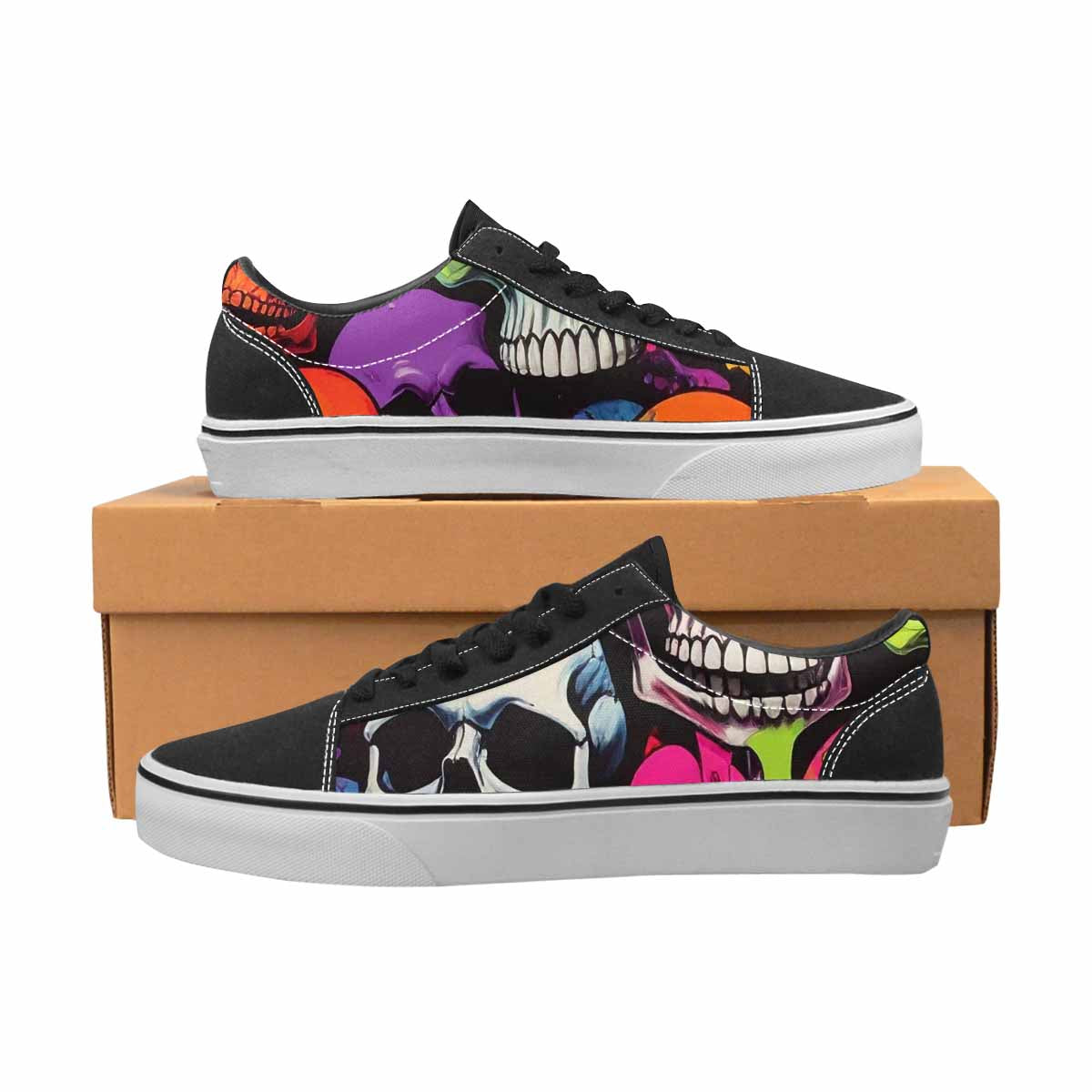 WOMEN'S Vibrant Camo 1000 S Lace-Up Canvas Dark Academia Sneakers