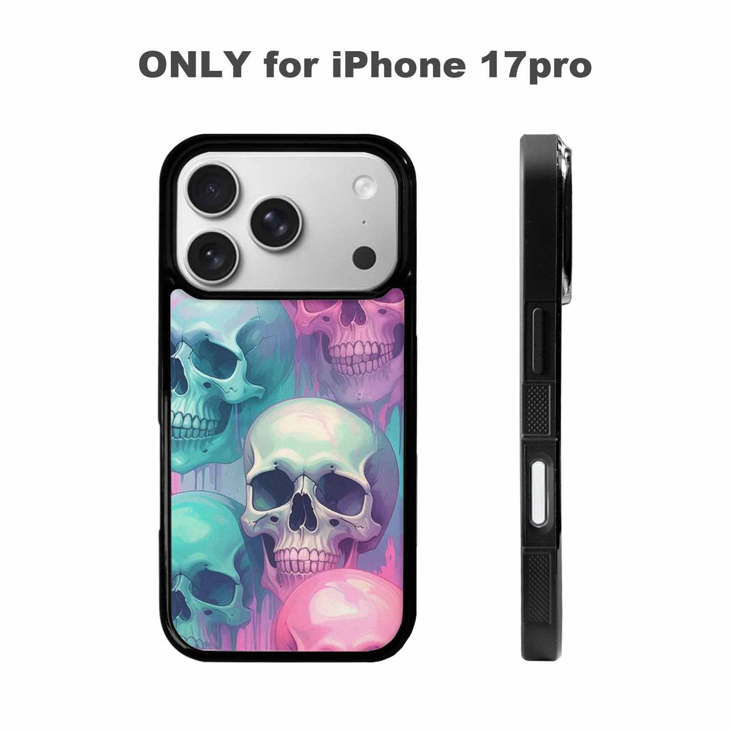 iPhone 17 Pro Case — Seamless Tileable Pattern Of Overlapping Galaxy, Custom Print Case Cover