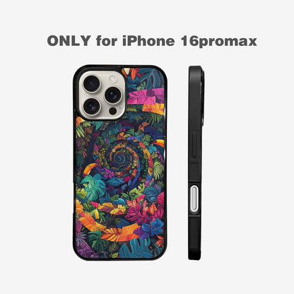 iPhone 16 Pro Max Case — Toucan Jungle Toucan Jungle Pattern Hundreds, Unique Phone Case Design