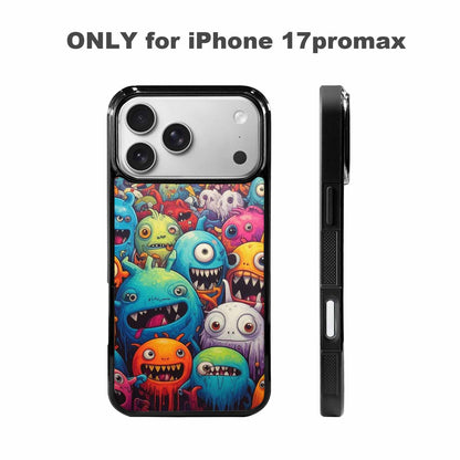 iPhone 17 Pro Max Case — Monsters (general) Cartoon Monsters Cartoon Cute, Personalized Phone Case