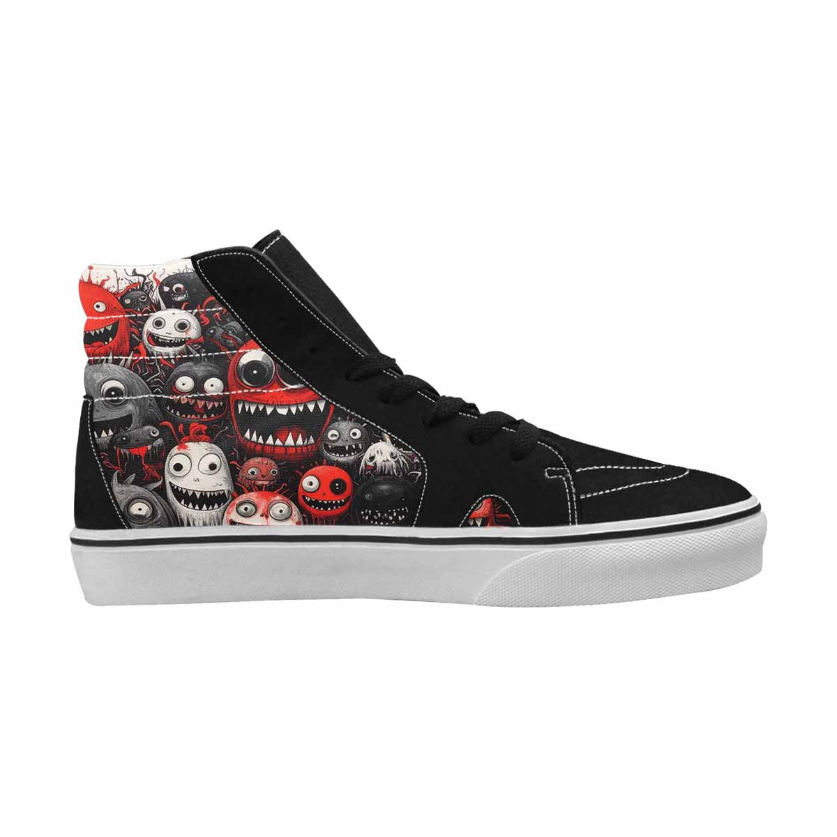 MEN'S Monsters (general) High Top Canvas Neon Fantasy Shoes