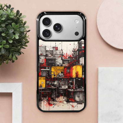 iPhone 17 Pro Max Case — Liminal Space Fragment Black Galaxy Space, Custom Printed Phone Case