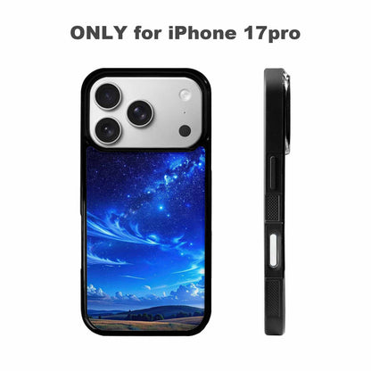 iPhone 17 Pro Case — Van Gogh Starry Night Galaxy Space, Custom Printed Phone Case
