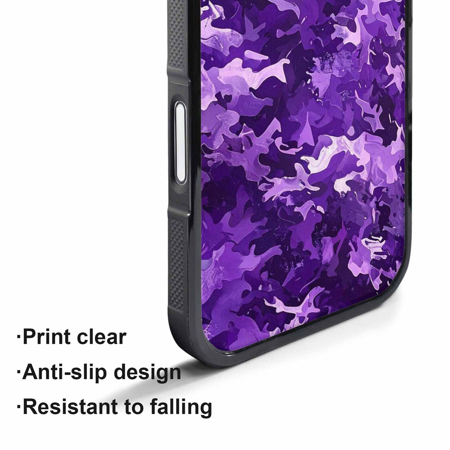 iPhone 17 Pro Case — Small Military Camouflage Blotch Pattern Camo, Custom Art Phone Cover