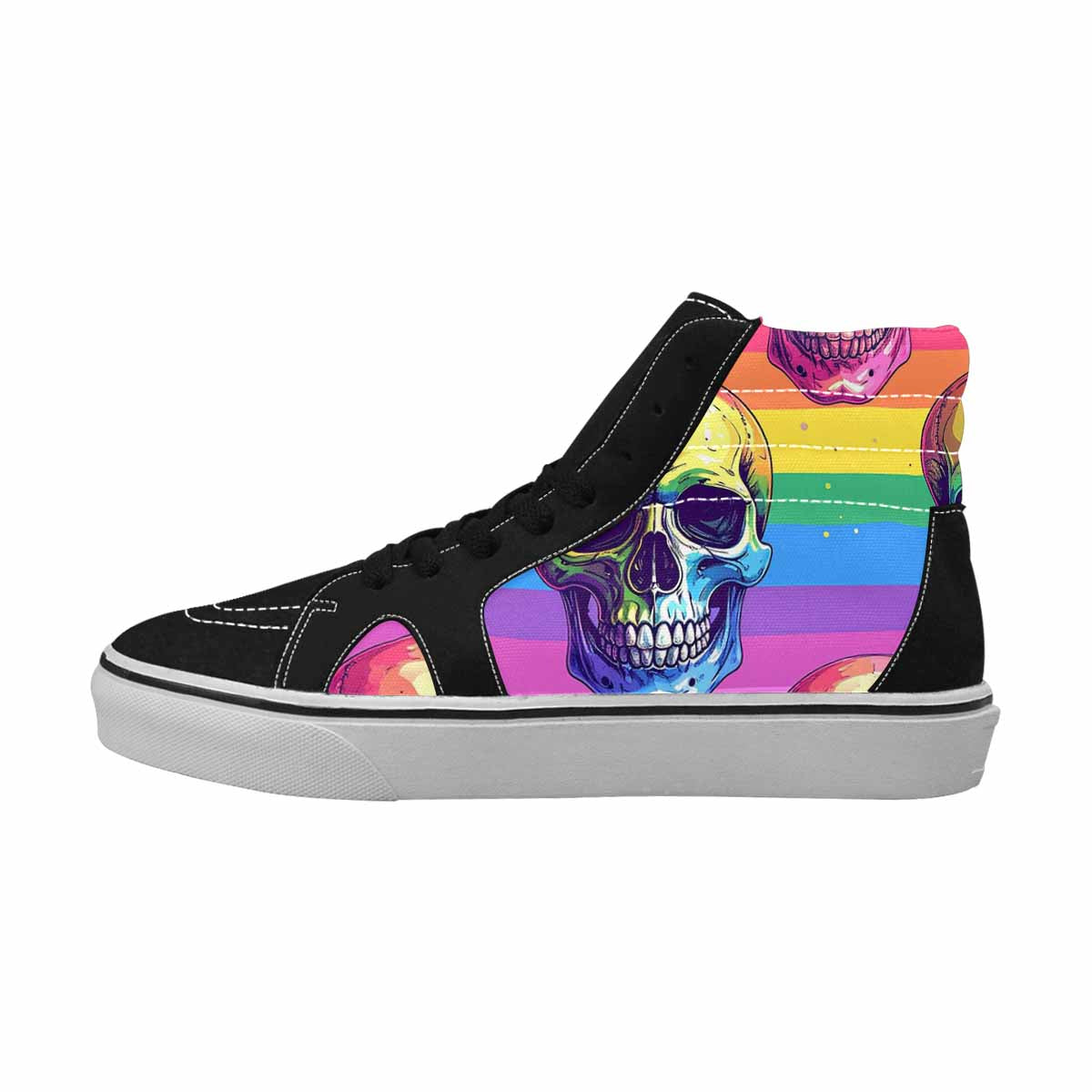 MEN'S Vibrant Skull Pattern Vibrant Colors Ferion