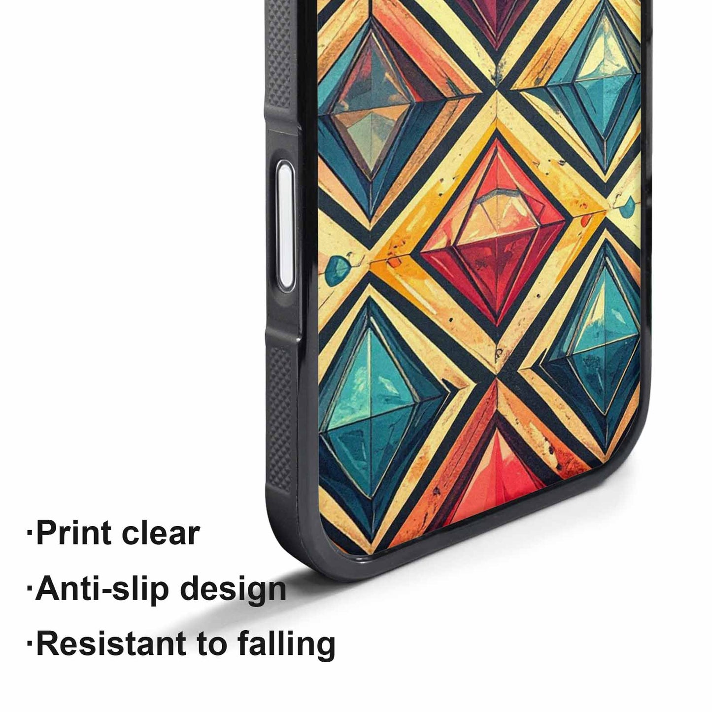 iPhone 17 Pro Max Case — Vintage Summer Diamond Retro Vintage, Custom Designed Case Cover