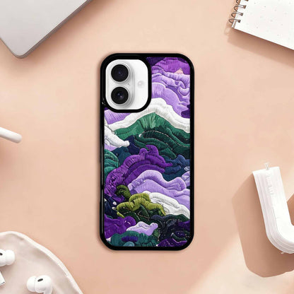 iPhone 17 Case — Vivid Camo Genderqueer Camo, Custom Art Phone Cover
