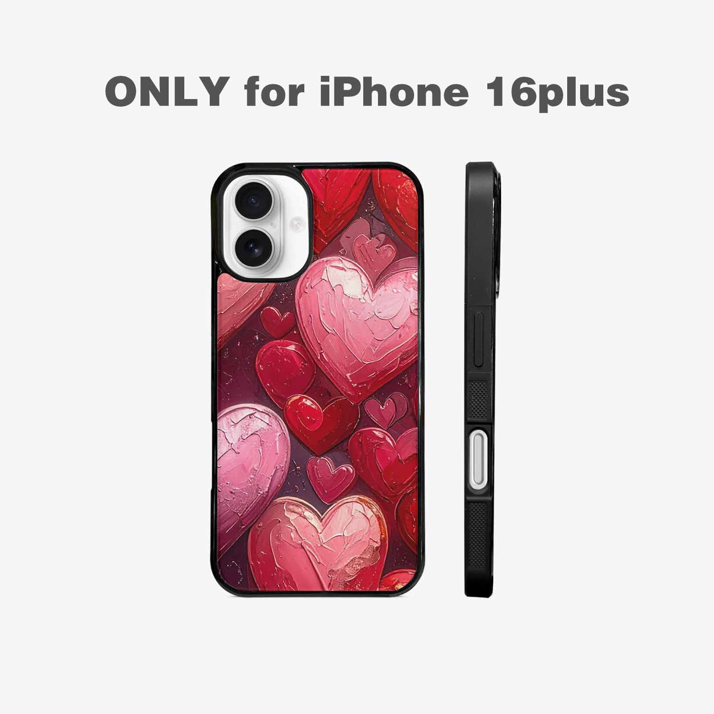 iPhone 16 Plus Case — No Words Or Writings On The, Custom Made Phone Cover