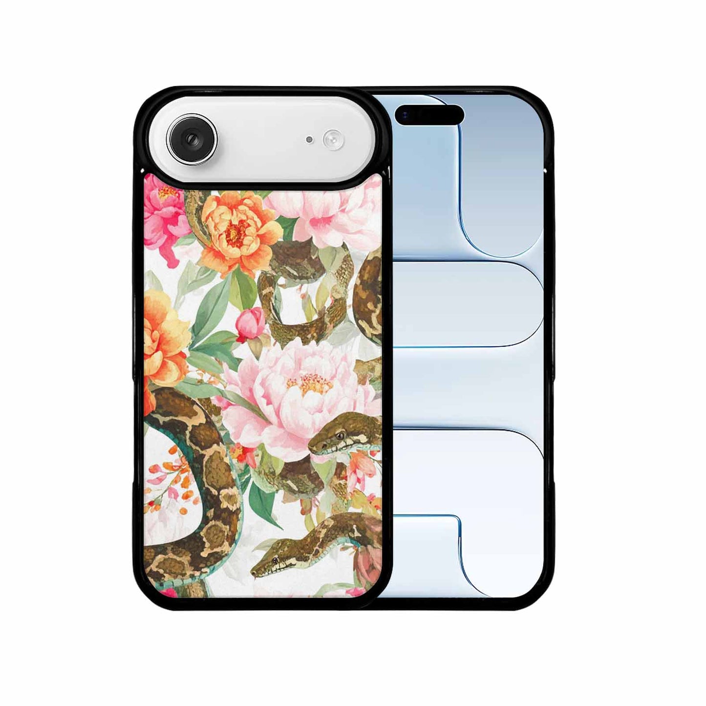 iPhone 17 Air Case — Snakes Print Floral Seamless Pattern Floral, Original Design Phone Case
