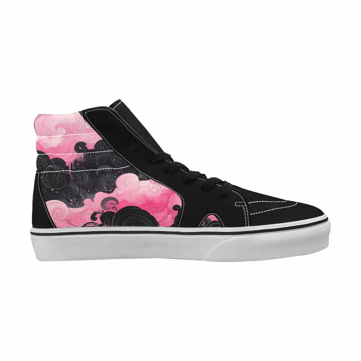 MEN'S Van Gogh Swirl High Top Canvas Grunge Shoes