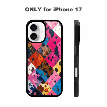 iPhone 17 Case — Small Cow Animal Print Animal Print, Unique Phone Case Design