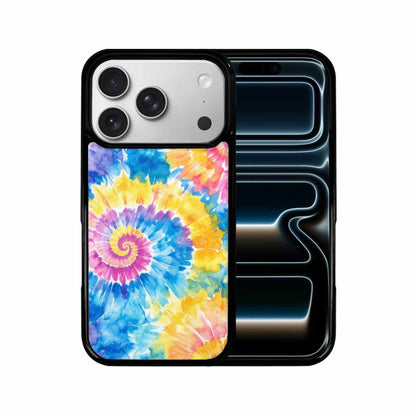 iPhone 17 Pro Case — Small Tie Dye Swirl Pattern Tie, Custom Phone Case