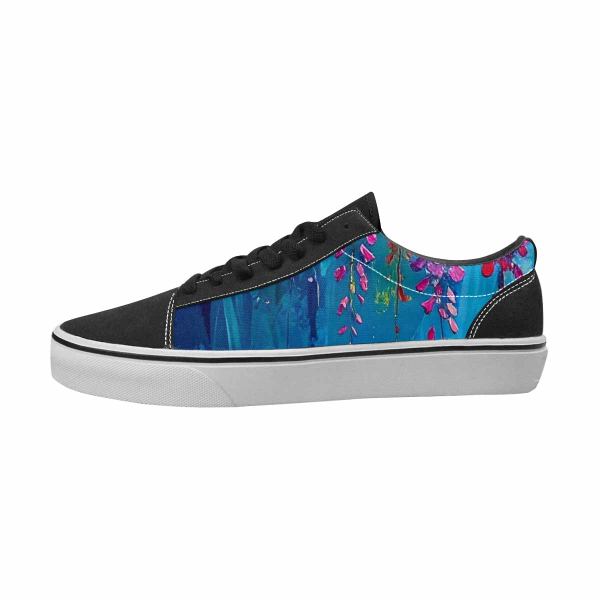 MEN'S Monet Full Color Canvas Artist-designed Surreal Custom Printed Shoes