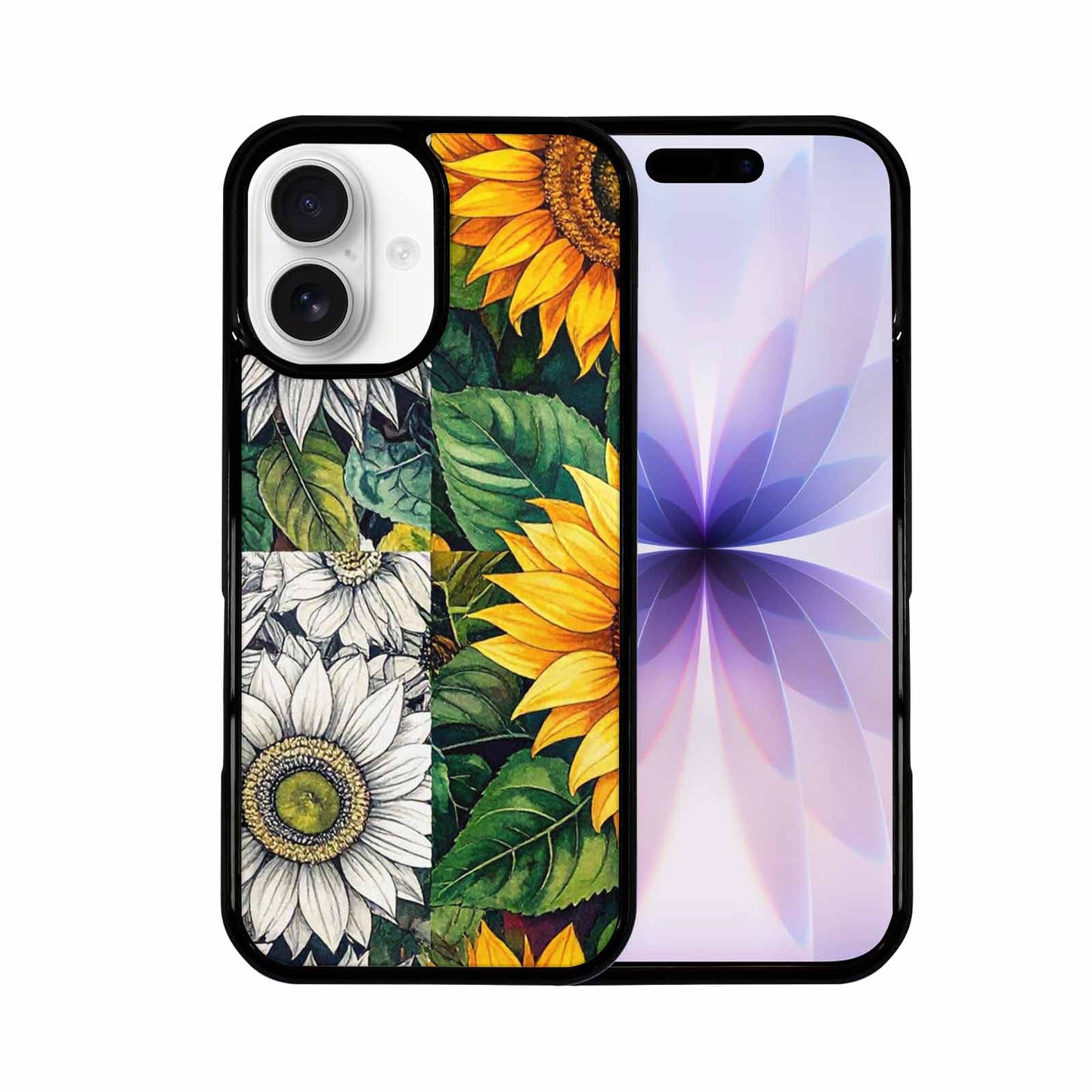 iPhone 17 Case — Small Sunflower Pattern, Randomly Floral, Customized Protective Case