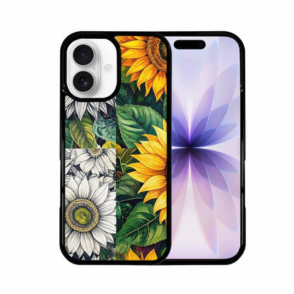 iPhone 17 Case — Small Sunflower Pattern, Randomly Floral, Customized Protective Case