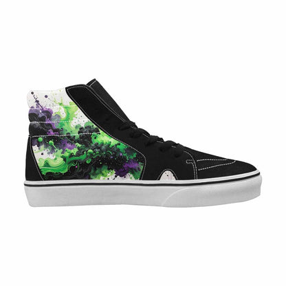 MEN'S Galaxy Nebula High Top Canvas Melting Art Sneakers