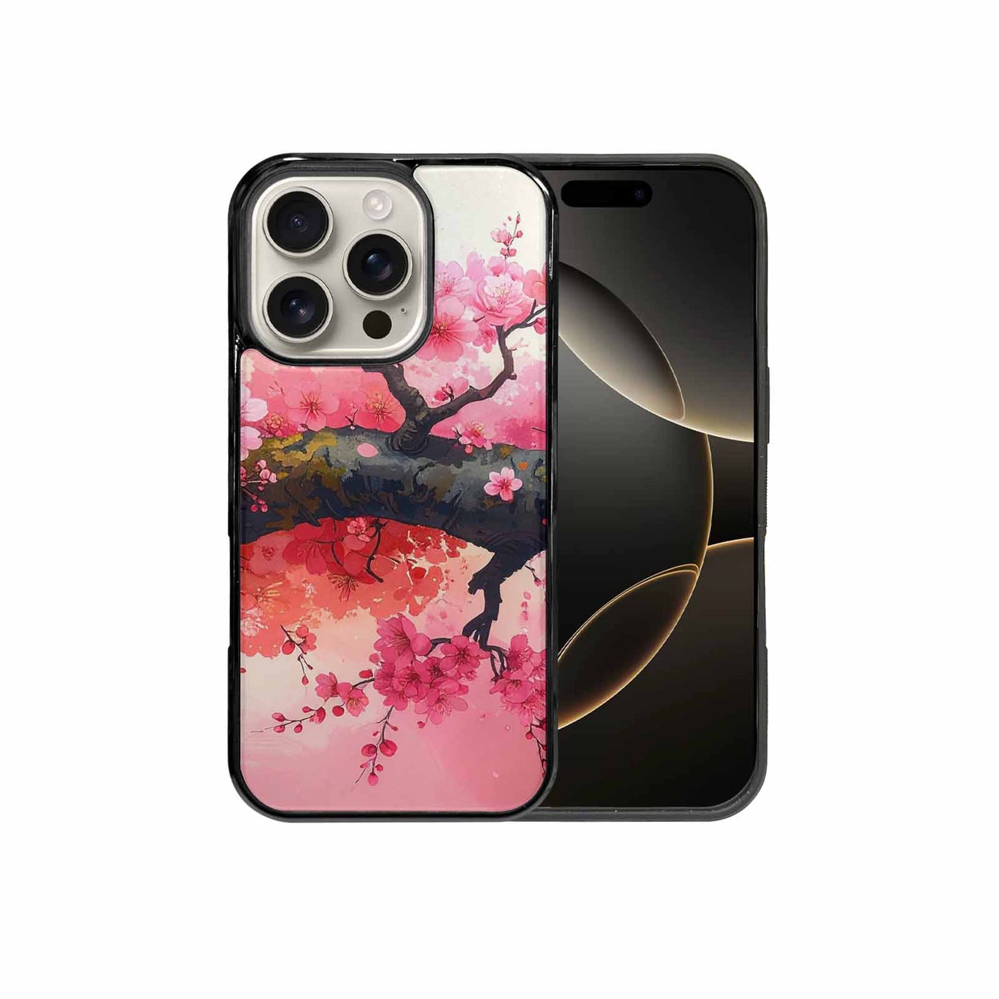 iPhone 16 Pro Case — Cherry Blossom Branch Cherry Blossom Branches, Custom Printed Phone Case