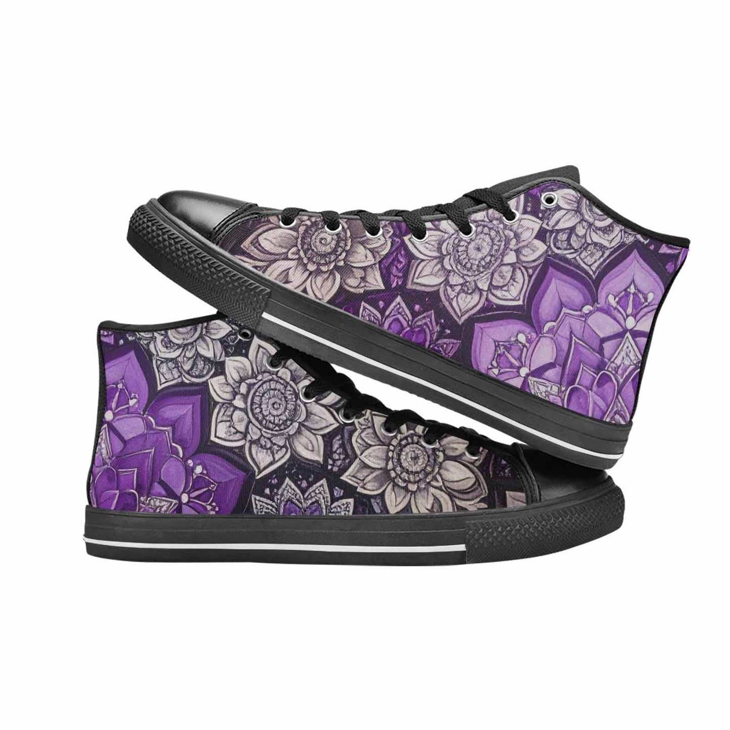 MEN'S Mandala High Top Canvas Aesthetic Shoes