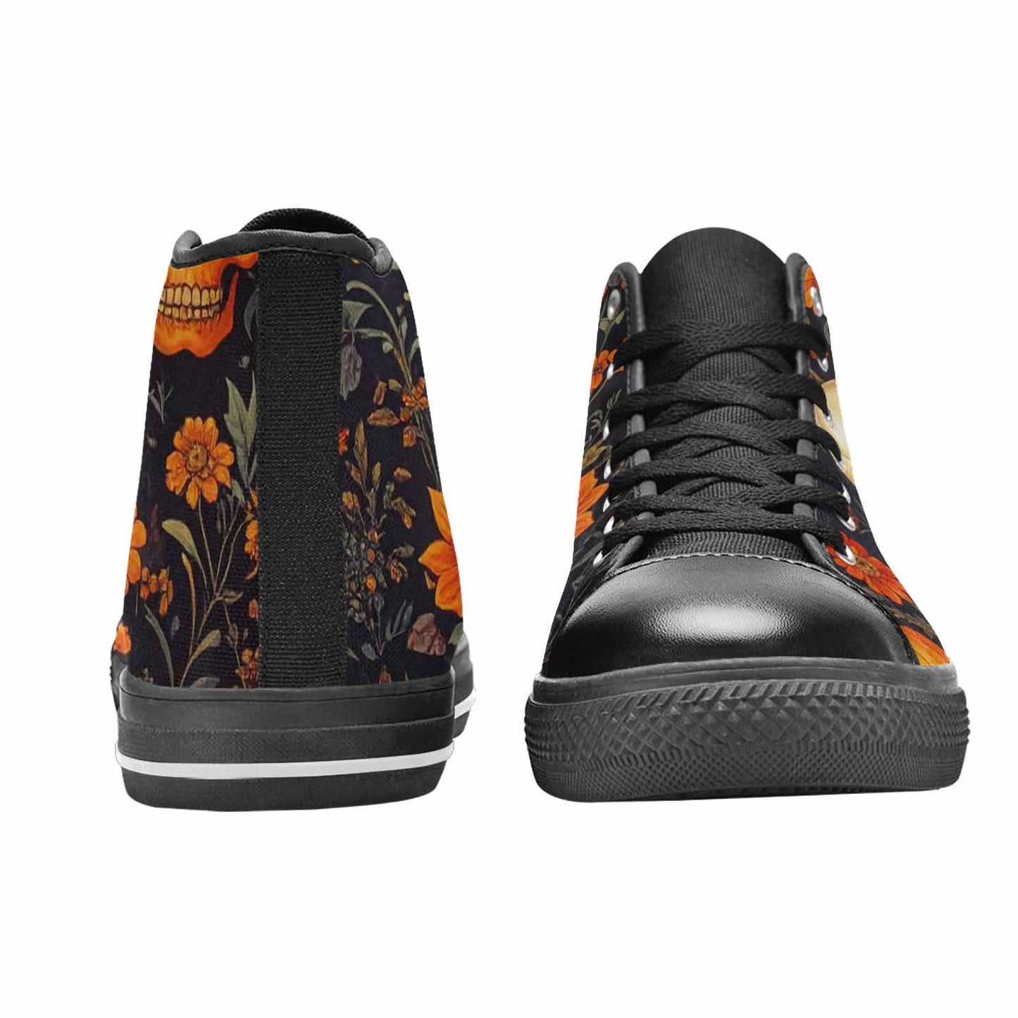 MEN'S Skulls - Halloween High Top Canvas Dreamcore Sneakers