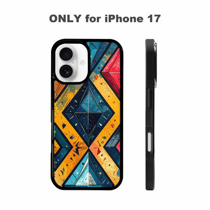 iPhone 17 Case — Vintage Summer Diamond Retro Vintage, Personalized Phone Case