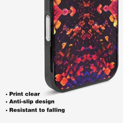iPhone 16 Case — Dark Snake Print, Custom Printed Phone Case