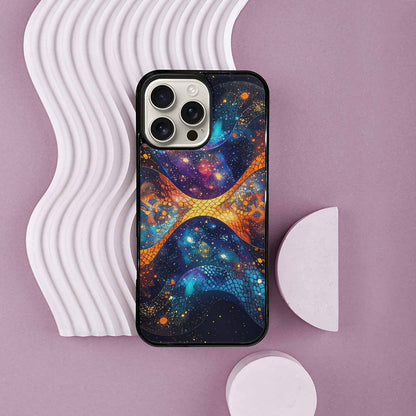 iPhone 16 Pro Max Case — Galaxy Snake Print Custom, Custom Printed Phone Case