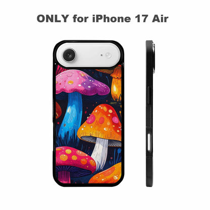 iPhone 17 Air Case — Vivid Winter Mushroom Seamless Cartoon Cute, Original Design Phone Case
