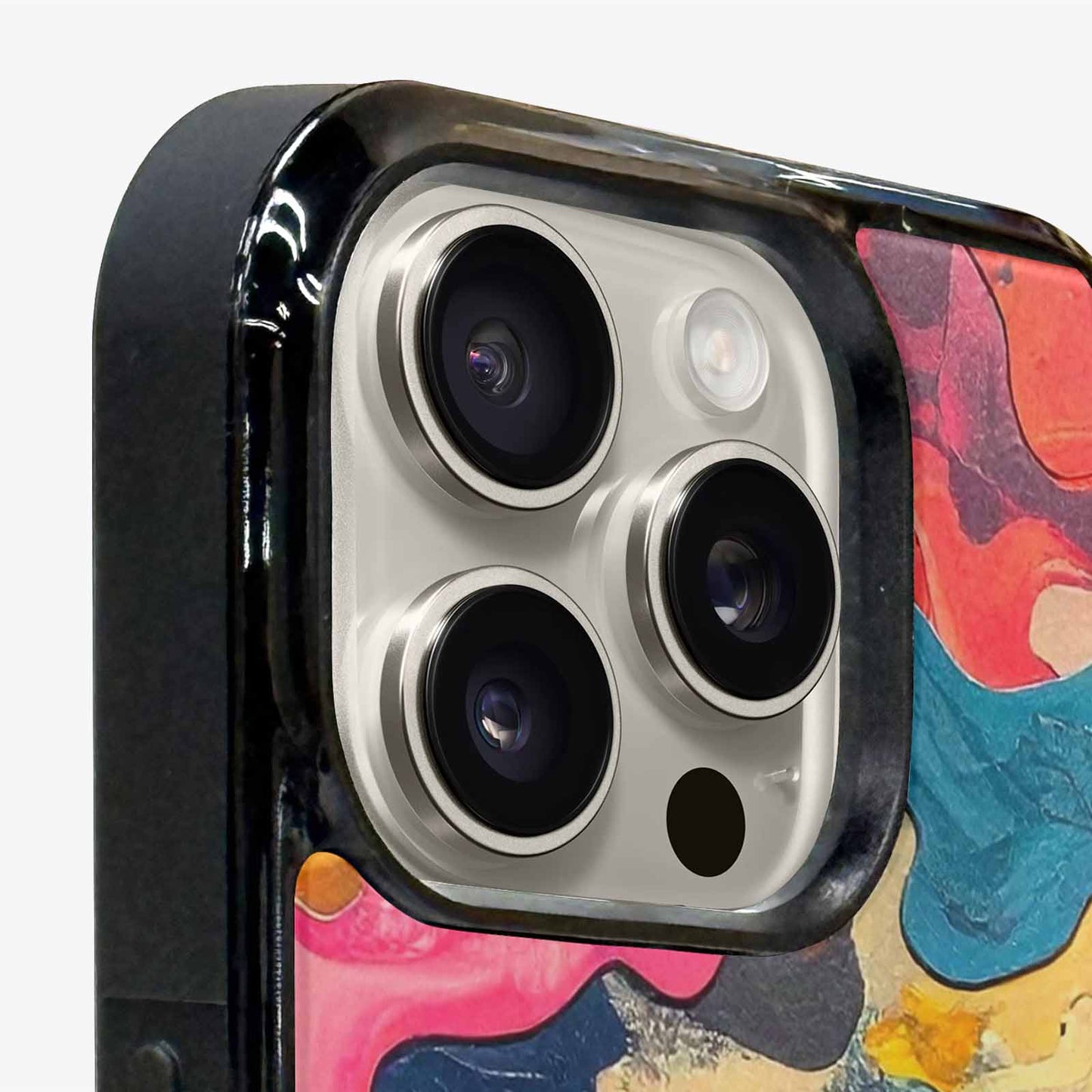 iPhone 16 Pro Max Case — Camo Patches Full Color Vibrant Camo, Personalized Phone Case