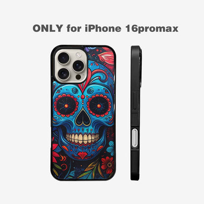 iPhone 16 Pro Max Case — Graffiti Skull, Customized Protective Case