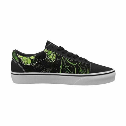 WOMEN'S Sea Creature Burst Lace-Up Canvas Vivid Custom Sneakers