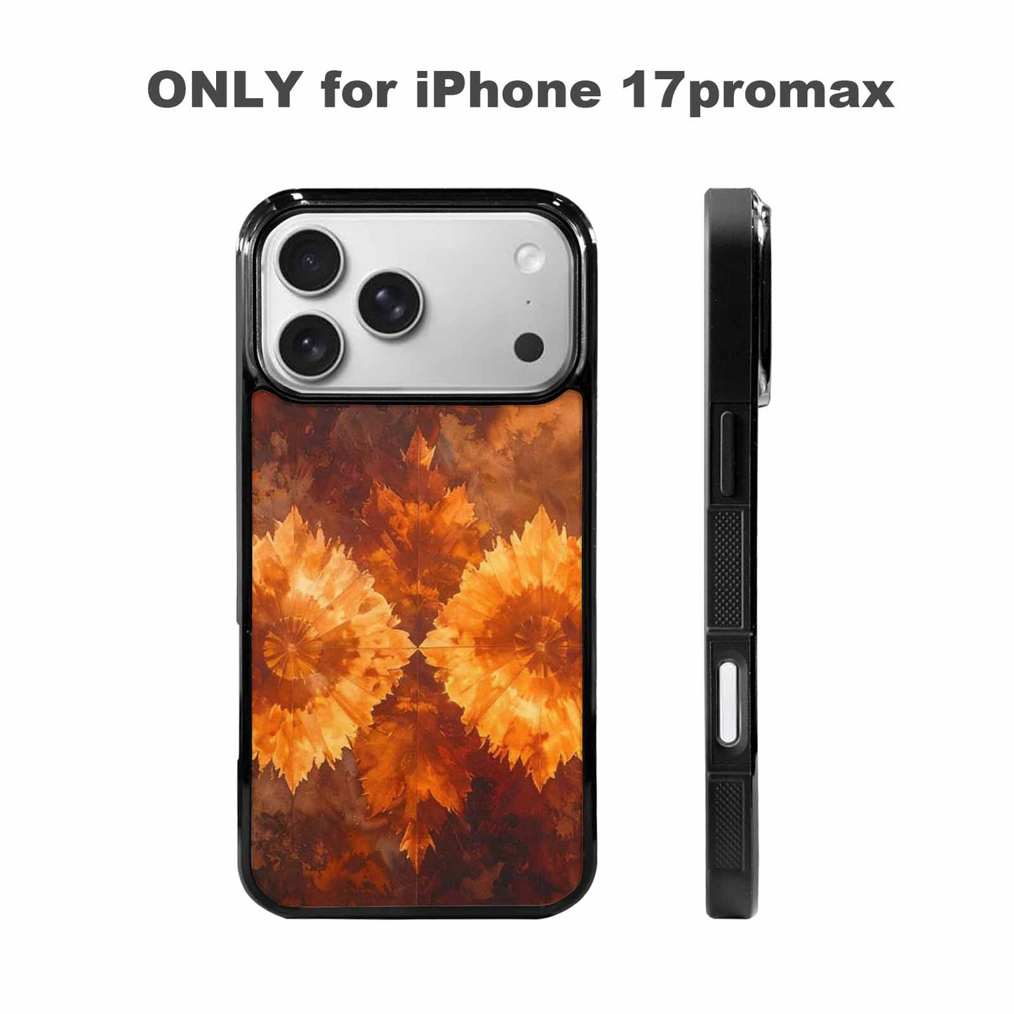 iPhone 17 Pro Max Case — Seamless Repeating Pattern Of Tie Dye, Custom Print Case Cover
