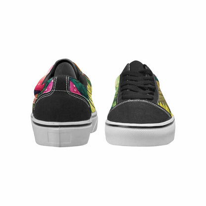 WOMEN'S Mushrooms  Botanical Mushrooms Lace-Up Canvas Y2K Shoes