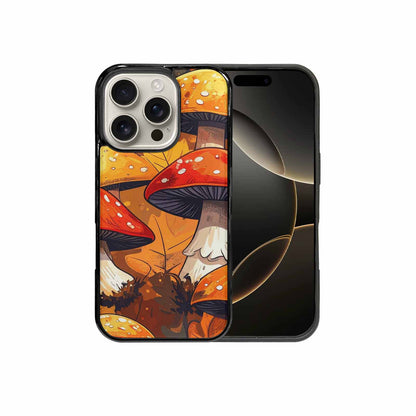 iPhone 16 Pro Case — Bold Autumn Mushroom Bold Autumn Mushroom, Custom Made Phone Cover