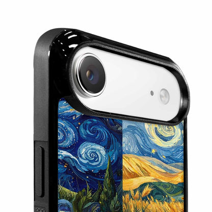 iPhone 17 Air Case — Small Van Gogh Style Swirl Galaxy, Custom Print Case Cover