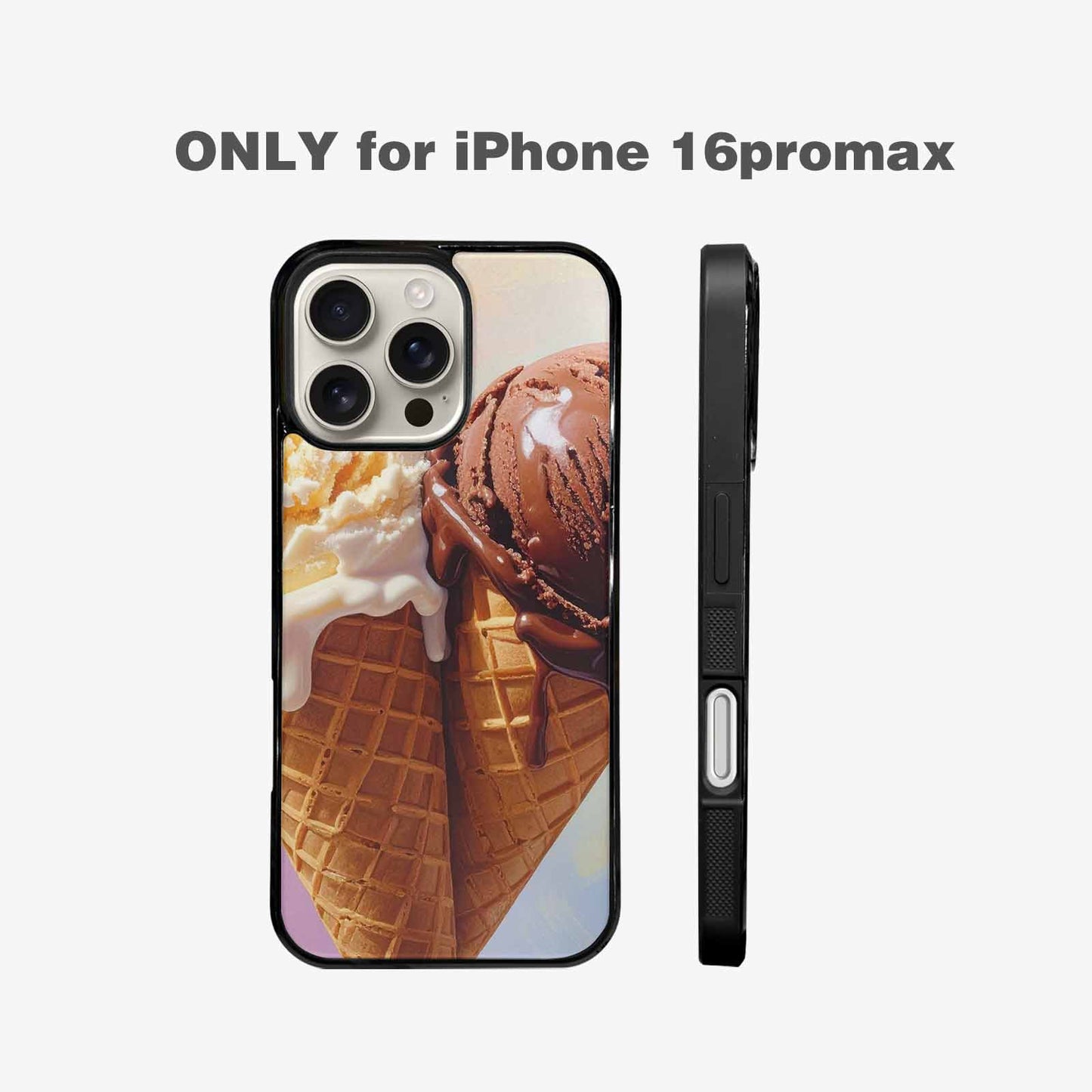 iPhone 16 Pro Max Case — Extreme Close Up Shot Only Drippig, Custom Printed Phone Case