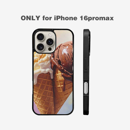 iPhone 16 Pro Max Case — Extreme Close Up Shot Only Drippig, Custom Printed Phone Case