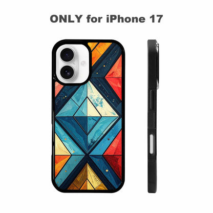 iPhone 17 Case — Vintage Summer Diamond Retro Vintage, Custom Print Case Cover