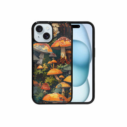 iPhone 15 Case — Mushrooms Camomushrooms Patter, Personalized Phone Case