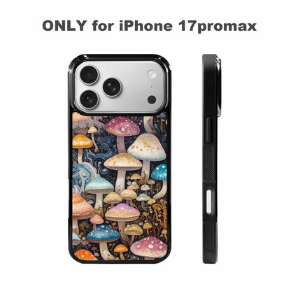 iPhone 17 Pro Max Case — Mushrooms Pattern Hundreds Of Original Art, Original Design Phone Case