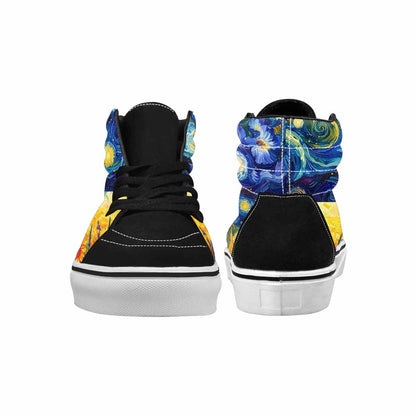 WOMEN'S Blend All Versions High Top Canvas Surreal Custom Sneakers