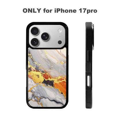 iPhone 17 Pro Case — Marble Vein Marble Veins Pattern Original, Unique Phone Case Design