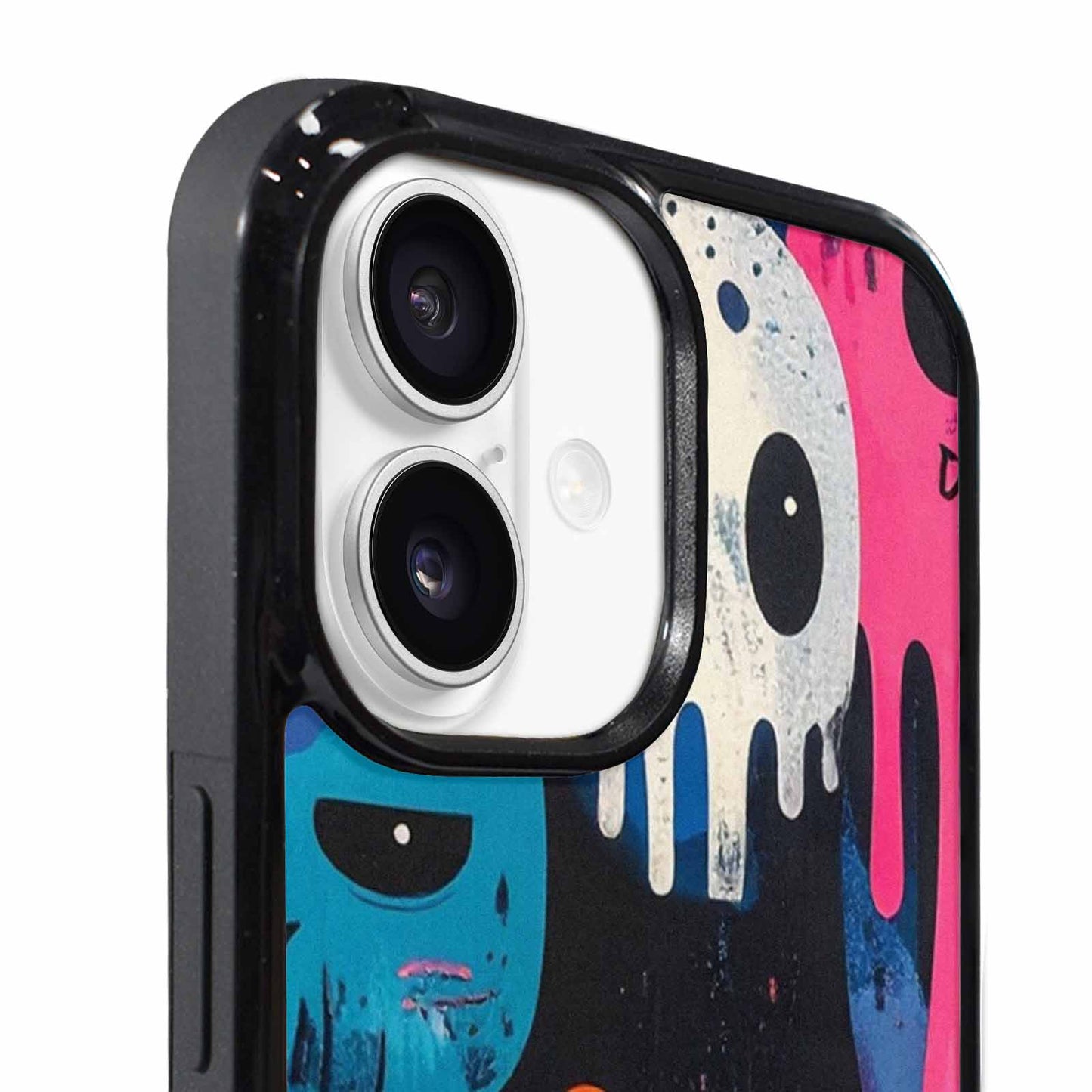 iPhone 17 Case — Melting Aliens Pattern Alien Scifi, Custom Made Phone Cover