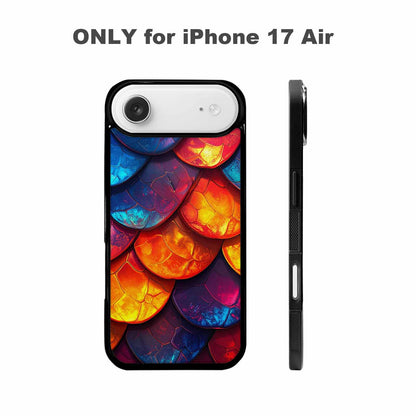 iPhone 17 Air Case — Snake Print Dark Seamless Pattern Animal, Custom Phone Case