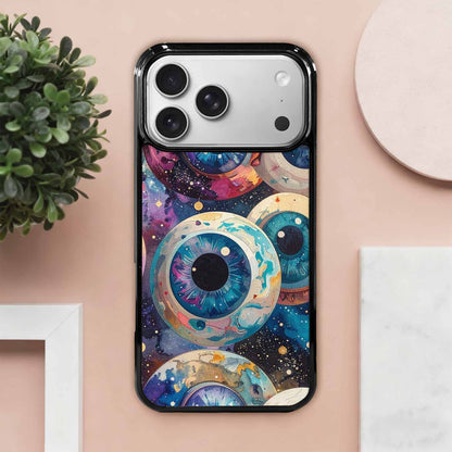 iPhone 17 Pro Max Case — Seamless Tileable Pattern Of Galaxy Space, Original Design Phone Case