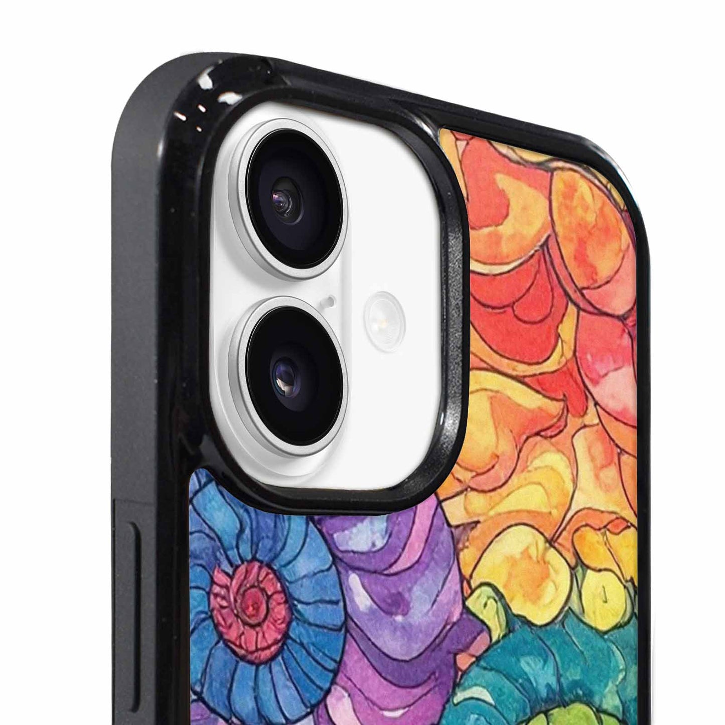 iPhone 17 Case — Tie Dye Swirls (black Tie Dye, Customized Protective Case