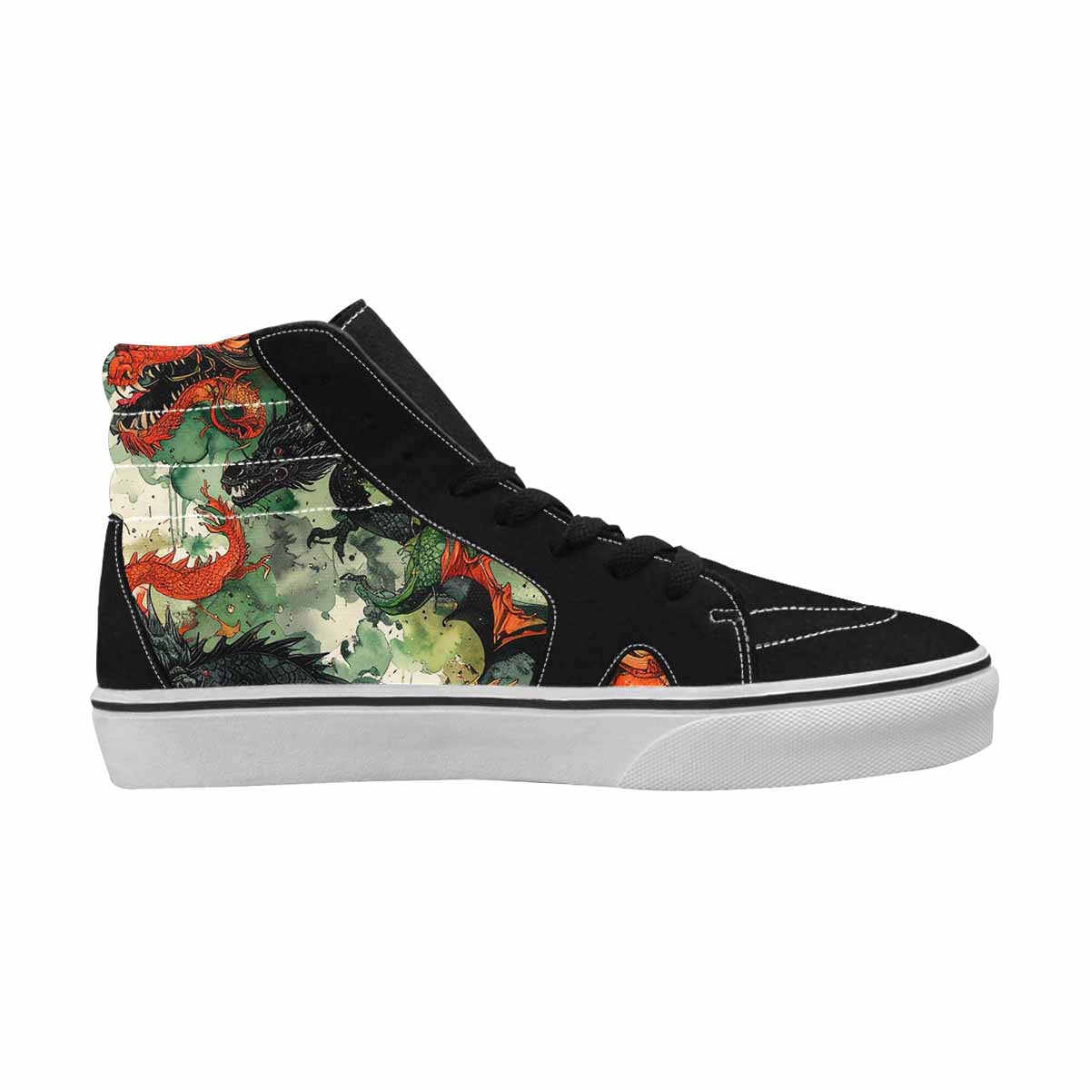 MEN'S Dragon Scale High Top Canvas Y2K Shoes