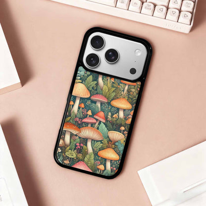 iPhone 17 Pro Case — Mushrooms Botanicalmushrooms P Floral, Original Design Phone Case
