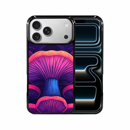 iPhone 17 Pro Max Case — Psychedelic Mushroom Cartoon Pattern Cartoon Cute, Custom Art Phone Cover