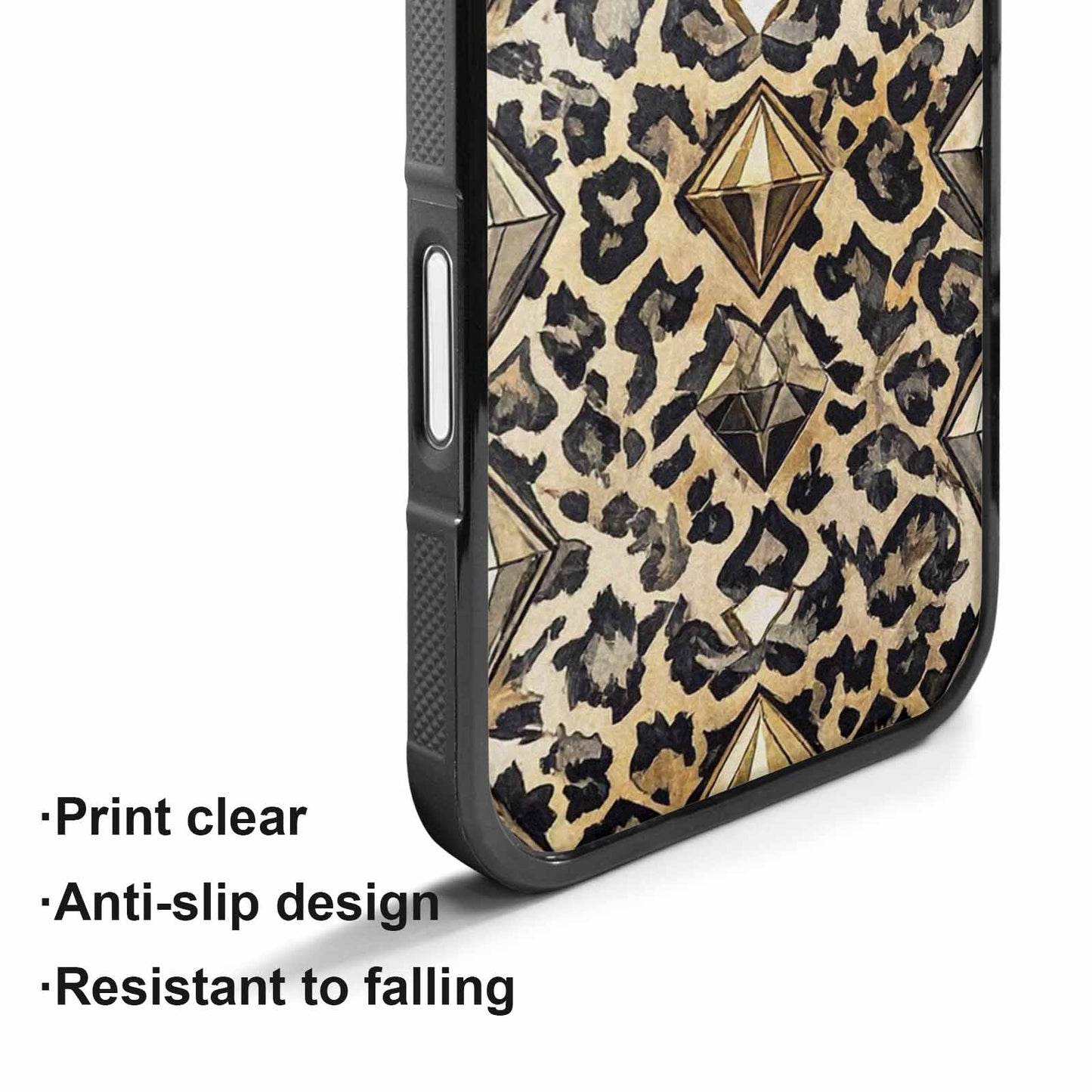 iPhone 17 Case — Vintage Leopard Print Animal Print, Custom Phone Case