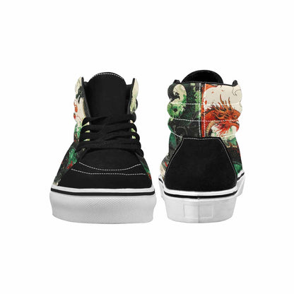 MEN'S Dragon Scale High Top Canvas Aesthetic Shoes